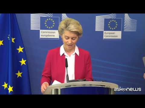 Von der Leyen: giornata storica per l’Ue, investiamo sul futuro