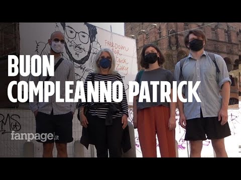 I 30 anni in carcere di Patrick Zaki, auguri da Bologna: “Accuse assurde, ci manchi, tieni duro”