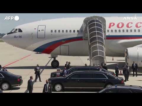 Ginevra, l’arrivo di Putin per il vertice con Biden