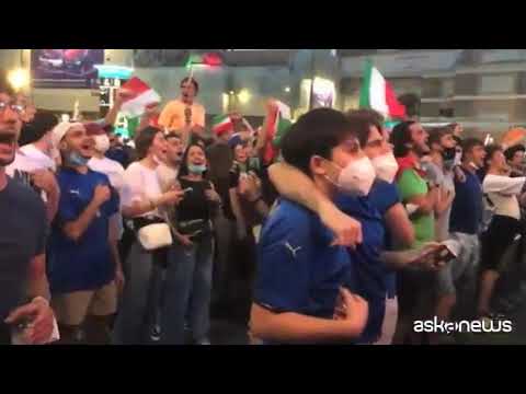 Europei, fan zone a piazza del Popolo: Roma si tinge d’azzurro