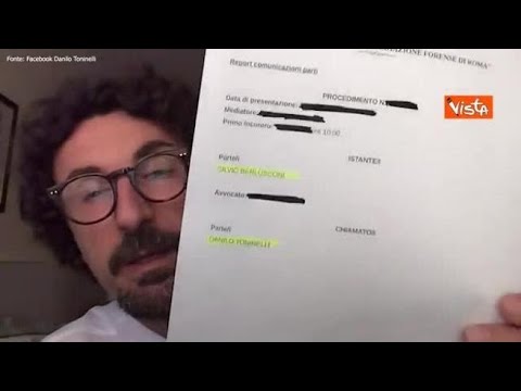 Toninelli querelato da Berlusconi: «Mi chiede più di 200 mila euro, non li ho»: Ma i legali…