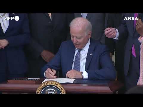 Usa, la fine della schiavitu’ diventa festa nazionale