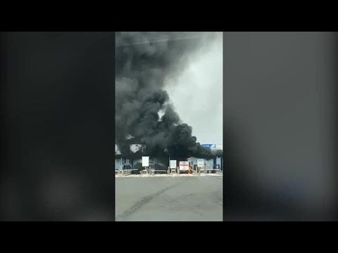 Roma: incendio al casello di Fiano Romano, nessun ferito