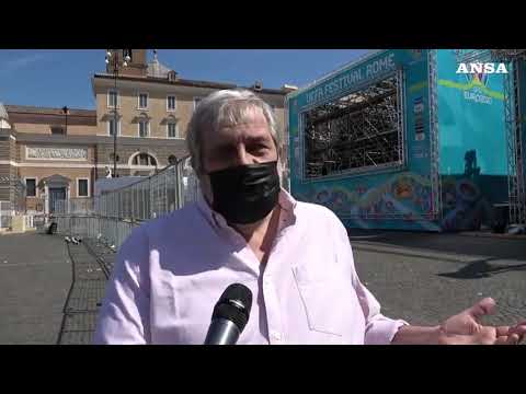 Europei, Roma pronta con la fan zone a piazza del Popolo