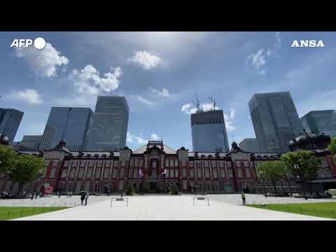 Tokyo 2020, l’orologio con il conto alla rovescia per le Olimpiadi