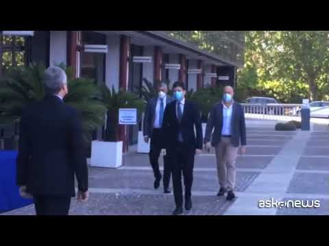 Inaugurato hub vaccinale Confindustria, Speranza: una fase nuova