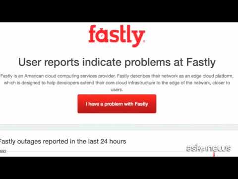 Crash internet per migliaia di siti web in tutto il mondo