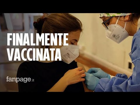 La gioia di Silvia, maturanda vaccinata: “Non ci credevo, finalmente tocca a me”