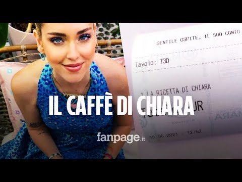 Quanto costa il caffè di Chiara Ferragni nel temporary bar di Milano