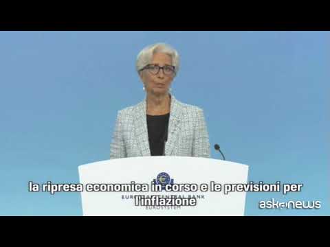 Bce, Lagarde: stretta su politiche monetarie sarebbe prematura