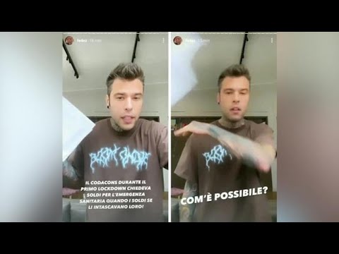 Fedez come Malika? L’accusa del Codacons sulla raccolta fondi per i lavoratori dello spettacolo