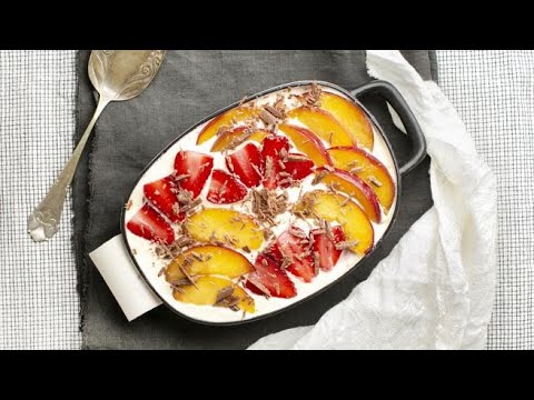 Come fare il tiramisù alla frutta