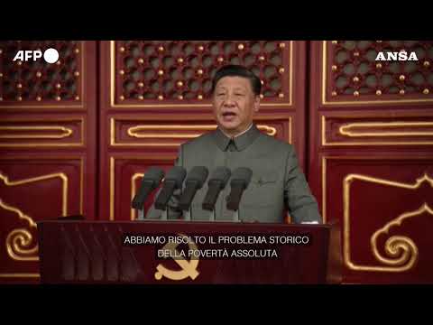 Centenario Partito Comunista Cinese, il discorso di Xi Jinping