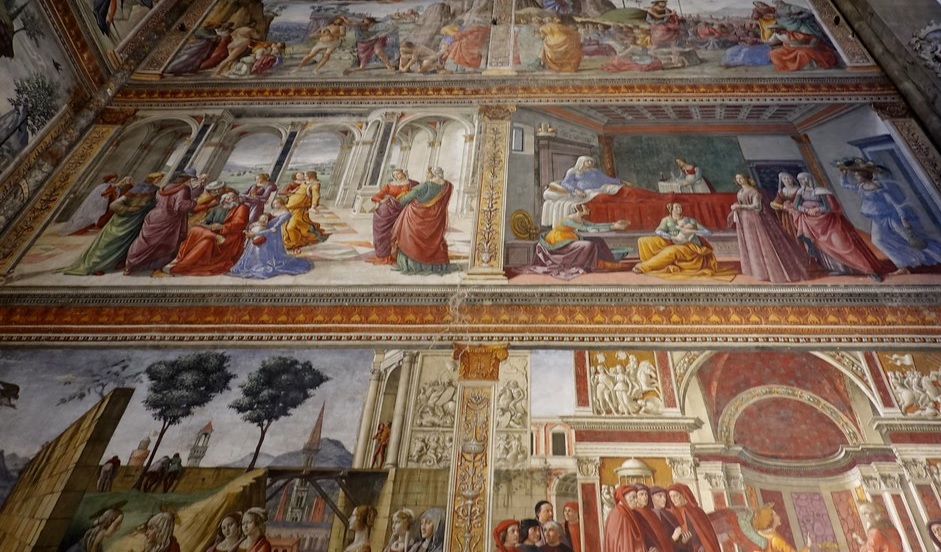 Gli affreschi del Ghirlandaio a Santa Maria Novella