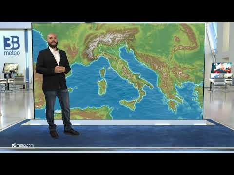 Previsioni meteo Video per domenica, 22 agosto