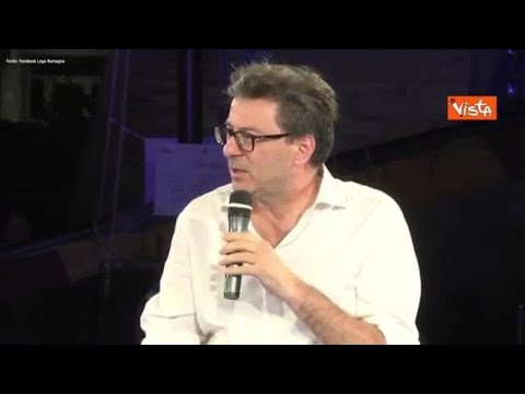 Giorgetti: «Non mi ricandido? Se Salvini mi vuole io ci sono»