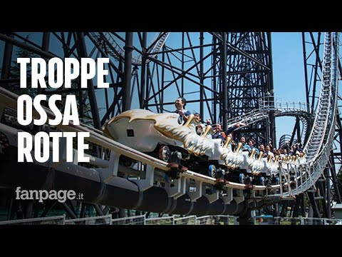Le montagne russe più veloci del mondo chiuse: troppi passeggeri con le ossa rotte