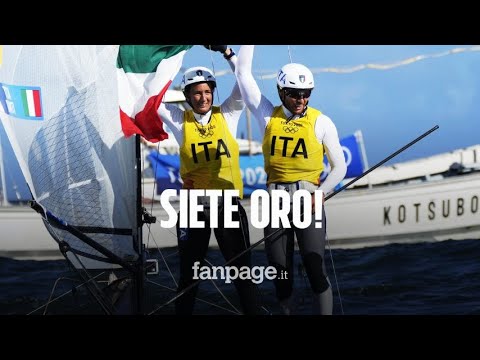 Tita e Banti sono medaglia d’oro nella vela alle Olimpiadi! L’Italia domina, secondi gli inglesi