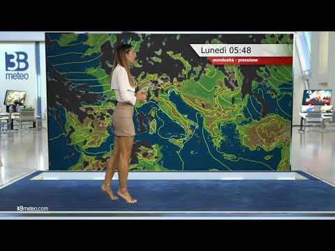 Previsioni meteo Video per lunedì, 30 agosto