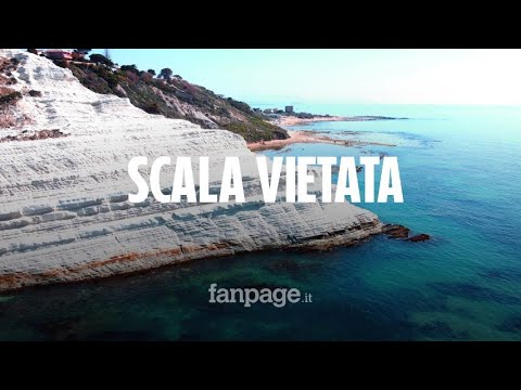 “Se qualcuno si fa male, succede un casino”. La Scala dei Turchi è vietata, ma è piena di gente