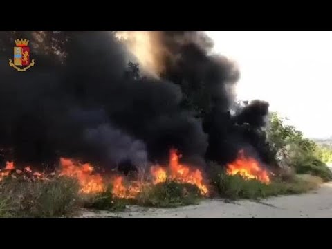 Caserta, arrestato il piromane dei Monti Tifatini