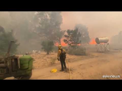 California, infuria e devasta ettari di terreno l’incendio Dixie