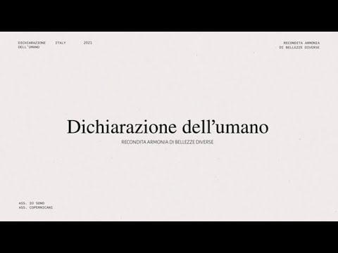 «Dichiarazione dell’umano», il decalogo letto da Cristiana Capotondi