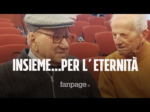 Valentino e Leandro amici per 100 anni morti a 2 ore di distanza: sepolti uno accanto all’altro