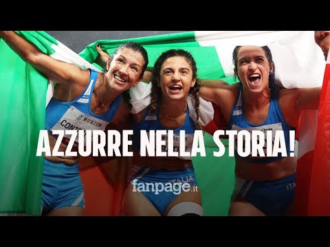 Tripletta azzurra nei 100m: Sabatini oro (e record mondiale), Caironi argento e Contrafatto bronzo