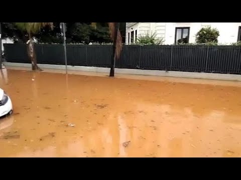 Maltempo in Sicilia: allagamenti, frane e smottamenti in provincia di Palermo