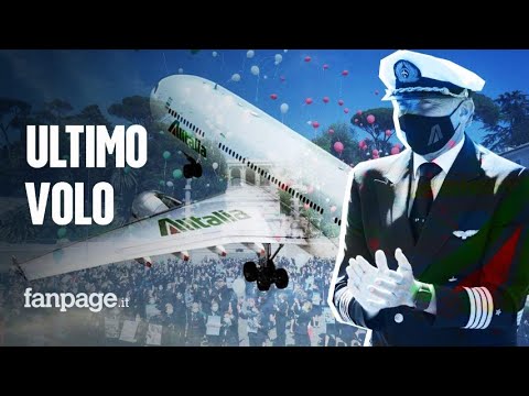 L’ultimo volo Alitalia, l’addio commosso dei dipendenti: nasce la nuova compagnia aerea Ita-Airways