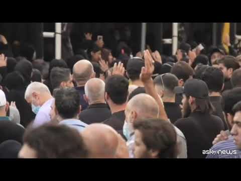I funerali degli sciiti Hezbollah e Amal in Libano
