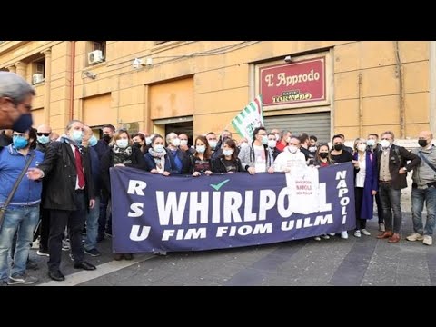 Whirlpool, presidio in regione: operai chiedono impegni concreti a De Luca