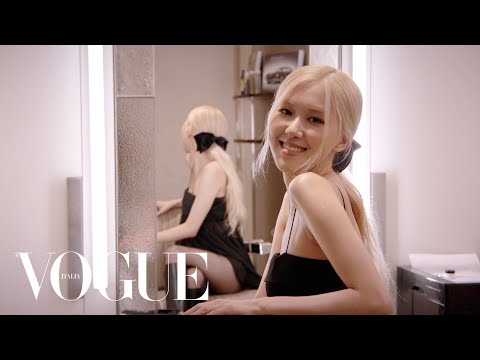 Rosé delle Blackpink si prepara per la sfilata di Saint Laurent | Vogue Italia