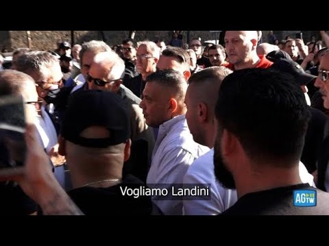 Scontri Cgil, il video delle richieste di Castellino alla polizia prima del corteo: «Vogliamo…