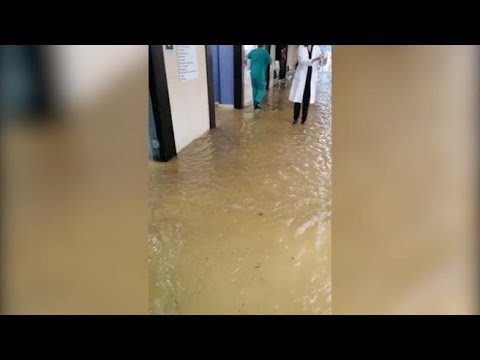 Maltempo Catania, allagato anche il nuovo ospedale Garibaldi