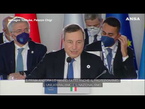Draghi apre il G20: “Il multilateralismo e’ l’unica risposta possibile”