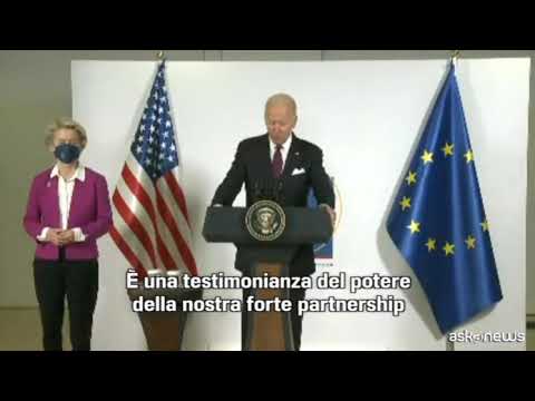 G20, Biden e von der Leyen annunciano accordo stop dazi acciaio