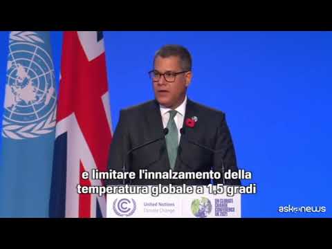 Clima, al via a Glasgow la COP26, Sharma: nostra ultima speranza