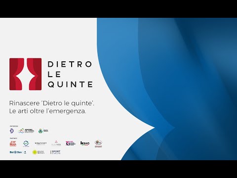 Dietro le quinte. Le arti oltre l’emergenza: AUDIOVISIVO