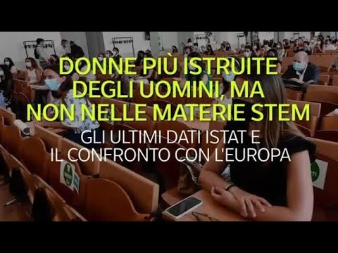 Donne più istruite degli uomini, ma non nelle materie Stem