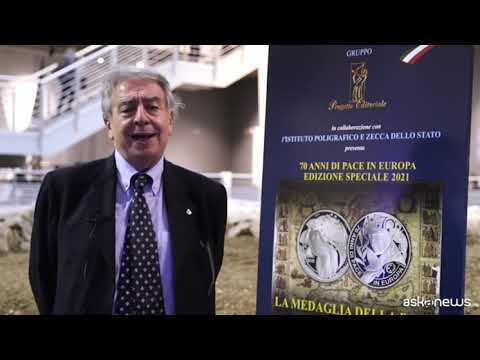 Presentata la medaglia della pace, è la più bella del mondo