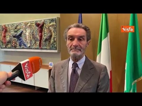 Fontana: «Dati Lombardia rassicuranti, eventuali cambi di colore non immediati»