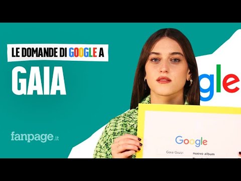 Gaia Gozzi, Chega, Alma, età, fidanzato, origini: la cantante risponde alle domande di Google