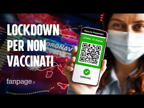 Lockdown per non vaccinati in Italia: come potrebbe funzionare