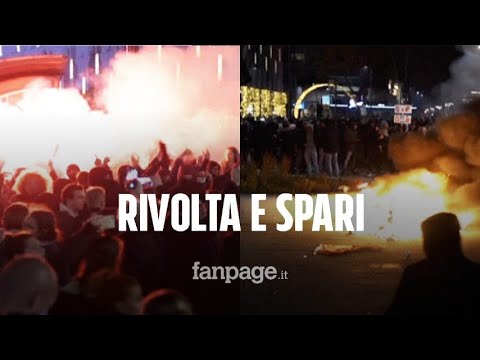 Alta tensione a Rotterdam: polizia spara durante proteste contro lockdown Covid, 2 feriti