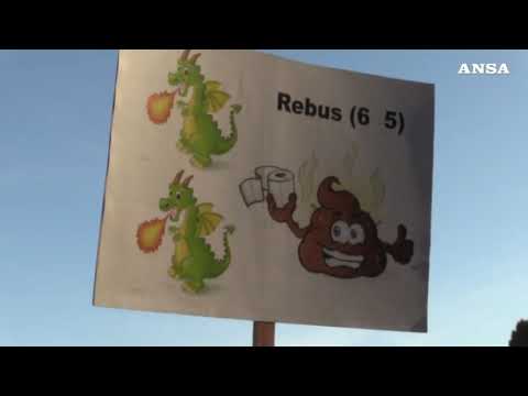 Roma, in 3mila al Circo Massimo a sit-in contro il Green pass