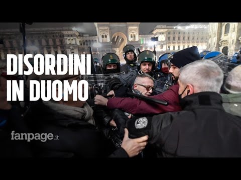 Milano, altro sabato da alta tensione con i No green pass: 257 identificati e due denunciati
