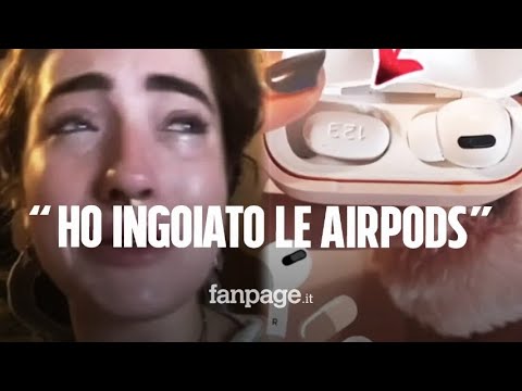 TikToker ingoia AirPod al posto della compressa: “Continuava a funzionare nello stomaco”