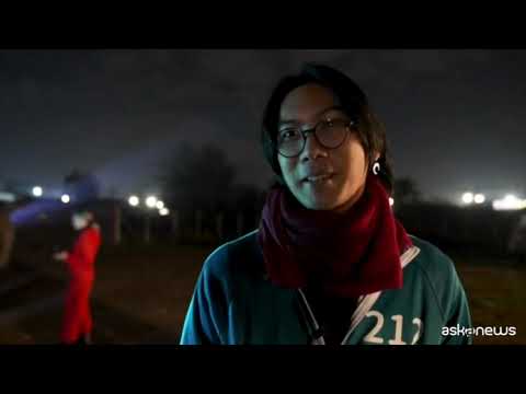 A Roma i giochi di sopravvivenza di “Squid Game” sono realtà